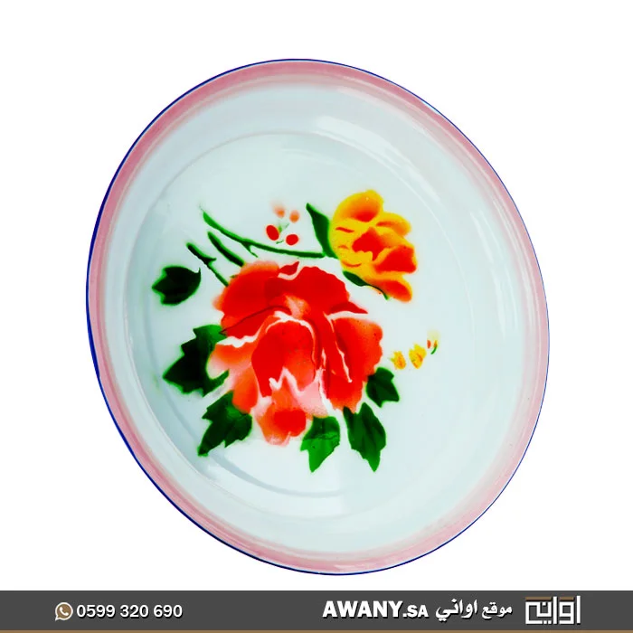 صحن غضار صب