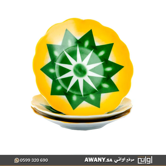 صحون شاي بورسلان