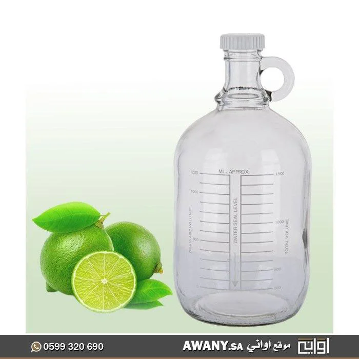 قارورة عصير زجاج