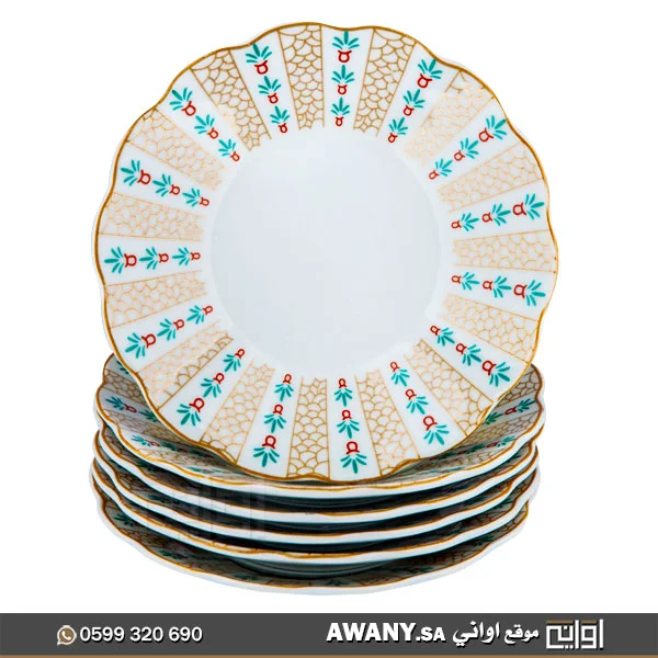 صحون-تراثية-صغيرة-مشجرة