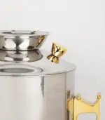 ⁦سماور كهربائي (محضرة شاي) ستيل⁩ - الصورة ⁦4⁩