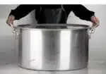 ⁦قدر معدن هندي عملاق مقاس 69 سم⁩ - الصورة ⁦2⁩