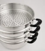 ⁦قدر بخار منتو 4 ادوار مقاس 24⁩ - الصورة ⁦9⁩