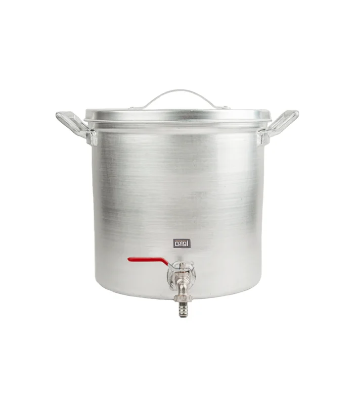 سخان معدن المونيوم مقاس 33 سخان شاي غاز سعة 25 لتر - الصورة 1