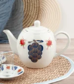 ⁦طقم شاي شعبي نقشة العنب⁩ - الصورة ⁦5⁩