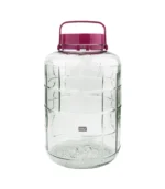 برطمان زجاج ثقيل مقاس 16 لتر