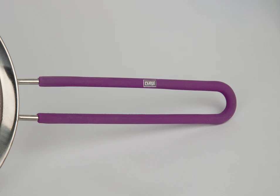 مصفى ستيل بنفسج تفاصيل مصفى ستيل شبكية بلمسة بنفسجية مقاس 15 - الصورة 7