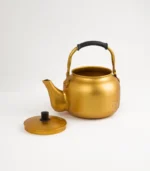 ⁦شاي مخدر وكثر نعناع يا ولد إبريق شاي أصفر معدن 2 لتر⁩ - الصورة ⁦2⁩