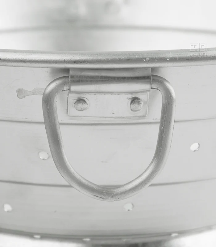 تفاصيل زوم مسكة مشخال معدن بوكرسي مشخال معدن بحريني مثالي للأرز والمكرونة مقاس 29 - الصورة 3