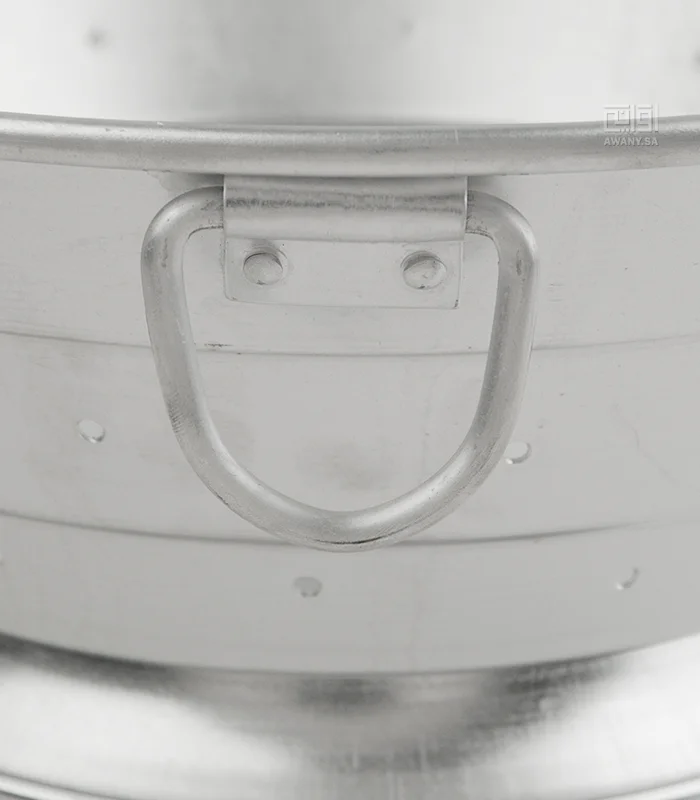 تفاصيل زوم مسكة مشخال معدن بوكرسي قاعدة ثابتة وفتحات دقيقة مشخال بوكرسي بحريني مقاس 34 - الصورة 3