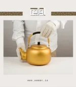 ⁦شاي مخدر مع الابريق الأصفر اللي يخدر حواسك سعة 4 لتر يزين الجلسة للفود تراك⁩ - الصورة ⁦4⁩