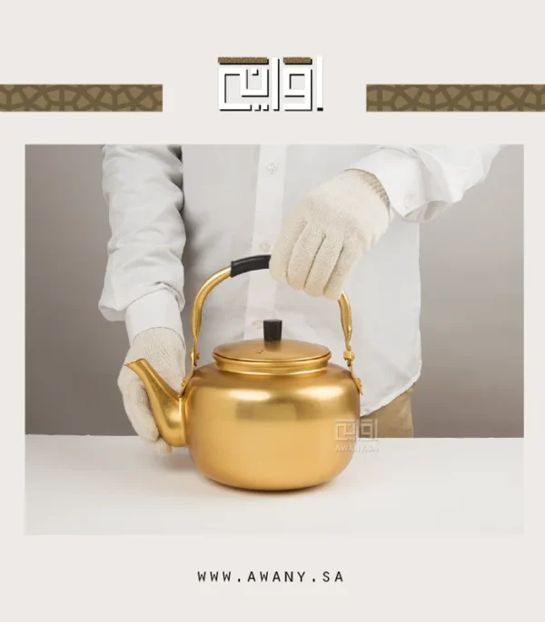 ⁦ابريق شاي أصفر 3 لتر كوري⁩ - الصورة ⁦4⁩