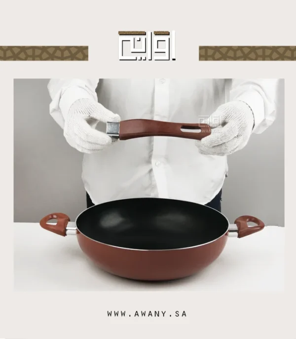 ⁦مقلاة بتصميم ذكي ومذهل مقاس 30⁩ - الصورة ⁦7⁩