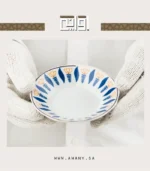 ⁦صحون بيالات بطابع الدمعة الزرقاء⁩ - الصورة ⁦4⁩