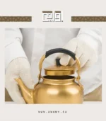 ⁦ابريق شاي اصفر كوري 1 لتر⁩ - الصورة ⁦4⁩