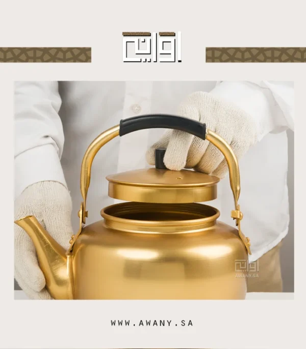 ⁦ابريق شاي أصفر 3 لتر كوري⁩ - الصورة ⁦5⁩