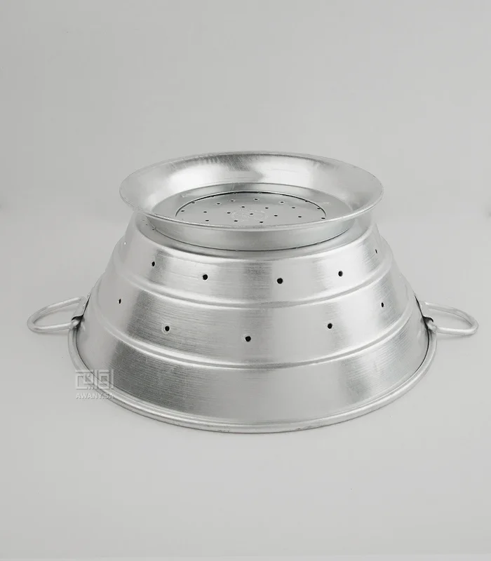 مشخال معدن بوكرسي مقاس 34 من الأسفل كامل قاعدة ثابتة وفتحات دقيقة مشخال بوكرسي بحريني مقاس 34 - الصورة 5