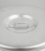 ⁦قدر معدن سادة للمأكولات التراثية غطاء كبس 23⁩ - الصورة ⁦3⁩