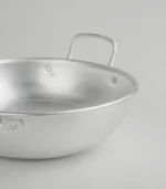 ⁦رفيقة القرمشة مقلاة قلي المنيوم عميقة مقاس 31⁩ - الصورة ⁦3⁩