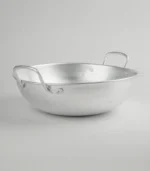 ⁦مقلاة معدن مثالية للقلي العميق والتشويح مقاس 34⁩ - الصورة ⁦2⁩