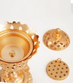 ⁦قطعة ديكور راقية تفوح منها رفاهية العود والبخور مبخرة تليق بجمال ضيافتك ✨⁩ - الصورة ⁦5⁩