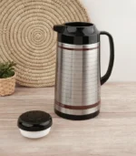 ⁦ترمس بخطوط افقية يجمع دفء الماضي والحاضر سعة 1 لتر⁩ - الصورة ⁦4⁩