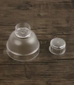 ⁦امزج بروتينك وكمل تمرينك شيكر بلاستيك شفاف 650 مل⁩ - الصورة ⁦3⁩