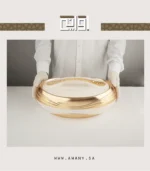 ⁦حافظة طعام ملكية تليق بموائد الملوك لون بيج يهمس بلمسات الذهب وتفيض دفئاً⁩ - الصورة ⁦16⁩