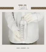 ⁦امزج بروتينك وكمل تمرينك شيكر بلاستيك شفاف 650 مل⁩ - الصورة ⁦6⁩