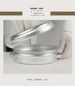 ⁦قدر الطبخ الشعبي من الالمنيوم بنقوش محفورة مقاس 20⁩ - الصورة ⁦7⁩