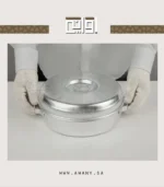 ⁦قدر معدن بحريني قدر الأمهات بنقوش رائعة مقاس 24⁩ - الصورة ⁦6⁩