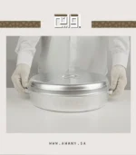 ⁦قدر معدن بحريني قدر يحمل بصمات الأجداد مقاس 33⁩ - الصورة ⁦8⁩