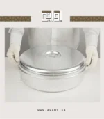 ⁦من ايدي الجدات الى موائد اليوم قدر ورق عنب معدن مقاس 36⁩ - الصورة ⁦5⁩