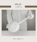 ⁦ملاس معدن هندي يساعدك في الطهي والتقليب مقاس 18⁩ - الصورة ⁦3⁩