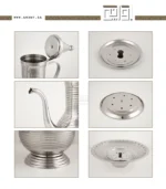 ⁦فخامة الضيافة مع كل قطرة ابريق غسول مع الطشت بفخامة الفضي⁩ - الصورة ⁦5⁩