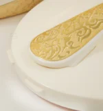 ⁦حافظة طعام ملكية تليق بموائد الملوك لون بيج يهمس بلمسات الذهب وتفيض دفئاً⁩ - الصورة ⁦12⁩