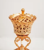 ⁦قطعة ديكور راقية تفوح منها رفاهية العود والبخور مبخرة تليق بجمال ضيافتك ✨⁩ - الصورة ⁦3⁩