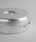 ⁦قدر معدن بحريني يروي حكايات الطهي القديم مقاس 28⁩ - الصورة ⁦2⁩