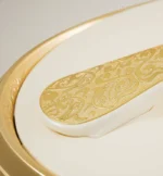 ⁦حافظة طعام ملكية تليق بموائد الملوك لون بيج يهمس بلمسات الذهب وتفيض دفئاً⁩ - الصورة ⁦9⁩