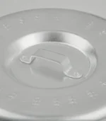 ⁦قدر الطبخ الشعبي من الالمنيوم بنقوش محفورة مقاس 20⁩ - الصورة ⁦5⁩