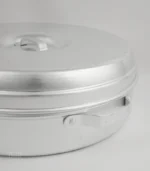 ⁦قدر المنيوم سادة غطاء كبس قدر الاكلات الشعبية والمحاشي مقاس 28⁩ - الصورة ⁦2⁩