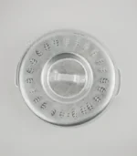 ⁦قدر الطبخ الشعبي من الالمنيوم بنقوش محفورة مقاس 20⁩ - الصورة ⁦3⁩