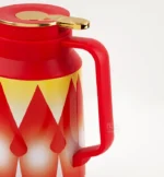 ⁦دفا الشاي وحلاوة نقشة الغضار ترمس ضغط 1 لتر⁩ - الصورة ⁦5⁩