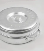 ⁦قدر الطبخ الشعبي من الالمنيوم بنقوش محفورة مقاس 20⁩ - الصورة ⁦2⁩