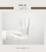 ⁦كاس زجاج طويل شفاف ليكشف لك جمال اللون والطعم🥂⁩ - الصورة ⁦5⁩