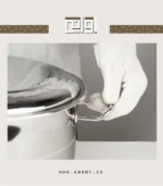 ⁦متانة لا تقهر لطهي مثالي قدر ستيل تركي سعة 10 لتر⁩ - الصورة ⁦10⁩