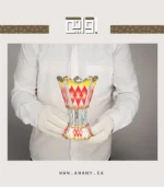 ⁦مبخر نقشة الغضار التراثية مقاس 19⁩ - الصورة ⁦6⁩