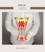 ⁦مبخر تراثي نقش غضار احمر كبير⁩ - الصورة ⁦8⁩