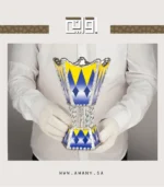 ⁦مدخن غضار ازرق كبير⁩ - الصورة ⁦8⁩