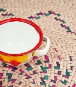 ⁦لمسة تراثية على طاولتك قدر غضار صغير لون أحمر 200 مل⁩ - الصورة ⁦6⁩